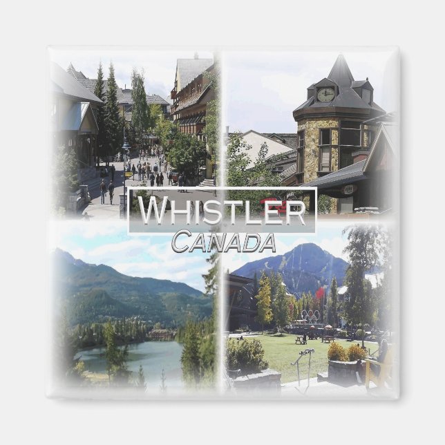 Íman CA0026 America, Canada, Whistler, Fridge (Frente)