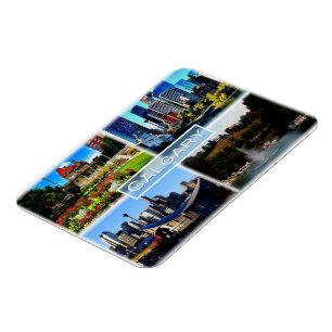 Íman CA Alberta - Calgary - Jardim do Sangue Azul -