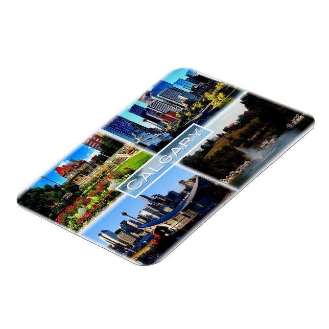 Íman CA Alberta - Calgary - Jardim do Sangue Azul - (Left Side)