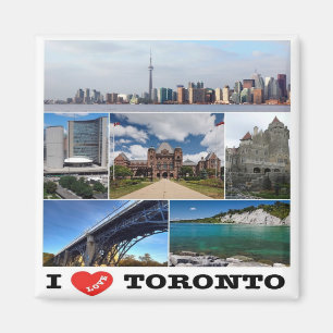Íman CA - Canadá - Toronto - I Love