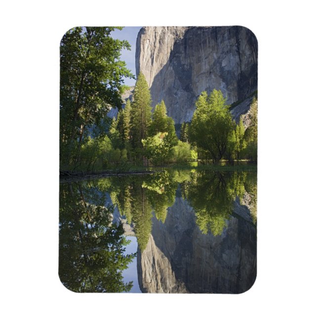 Íman CA, Parque Nacional de Yosemite, El Capitan reflet (Vertical)