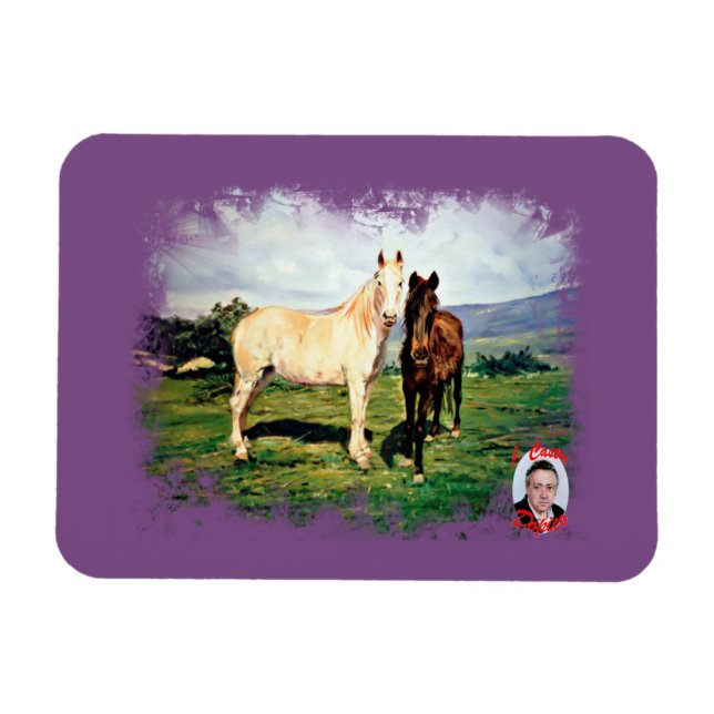 Íman Caballos/Cabalos/Cavalos (Horizontal)