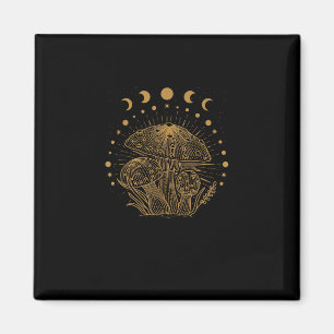 Íman Cabana de Cogumelo Estética Goblincore