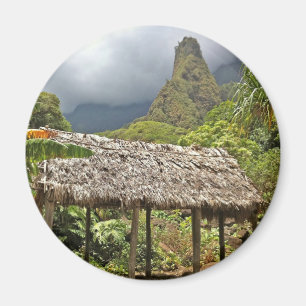 Íman Cabana no parque estadual do vale de Iao, Maui,