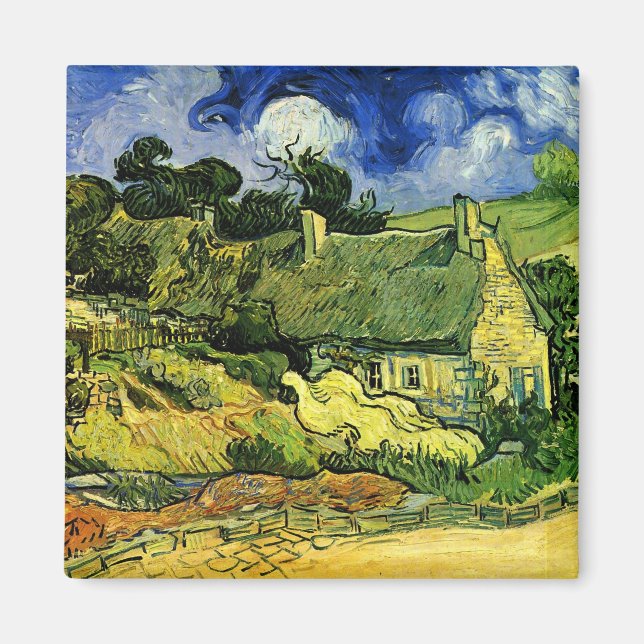 Íman Cabanas de Colmo, Cordeville por Vincent van Gogh (Frente)