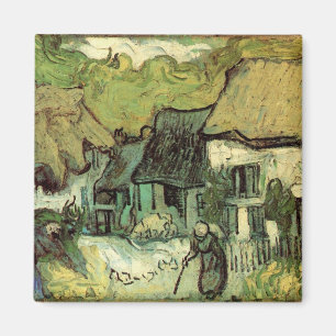 Íman Cabanas de Colmo em Jorgus por Vincent van Gogh