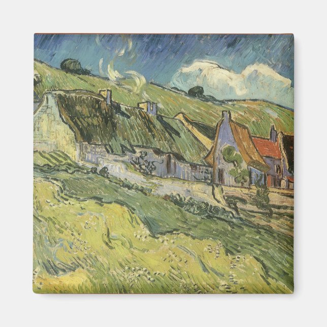 Íman Cabanas de Colmo por Vincent van Gogh (Frente)