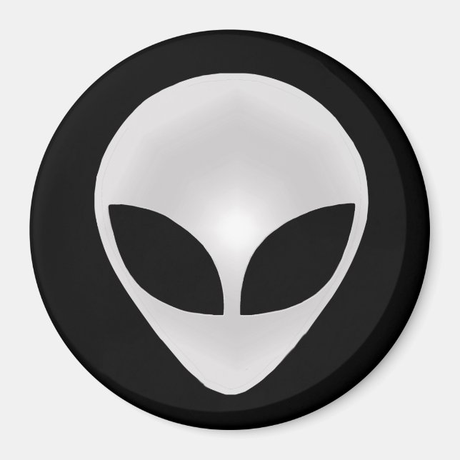 Íman Cabeça Cinza Alienígena (Frente)