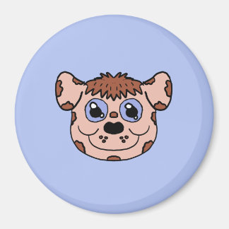 Íman Cabeça de cachorrinho de desenho animado