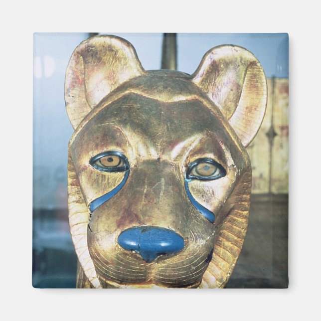 Íman Cabeça de cama funerária em forma de leão (Frente)