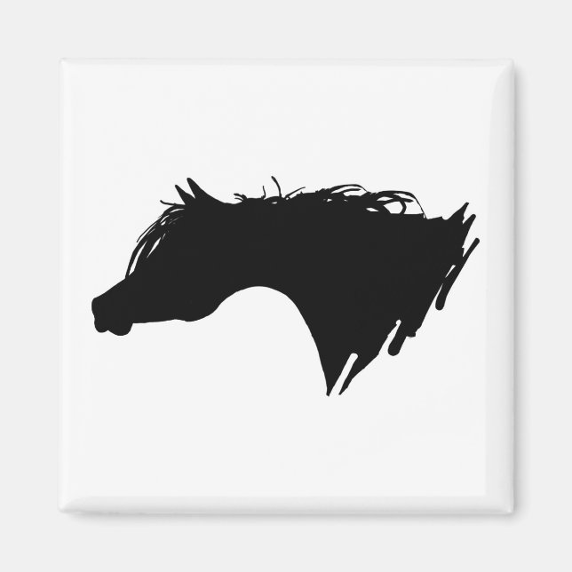 Íman Cabeça de Cavalo Árabe (Frente)