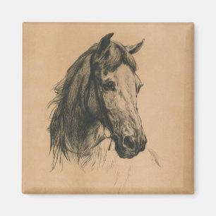 Íman Cabeça de Cavalo (por Heywood Hardy)