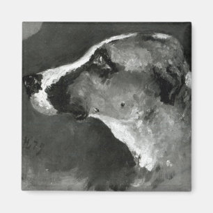 Íman Cabeça de Henri de Toulouse-Lautrec   de um cão