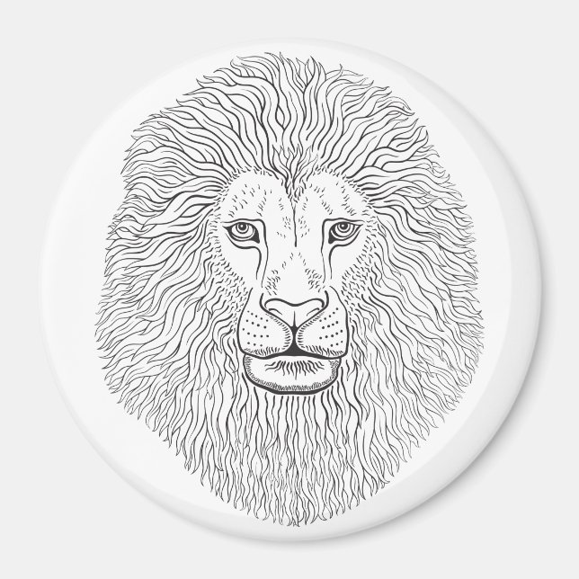 Íman Cabeça de leão (Frente)