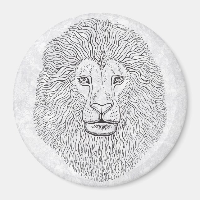 Íman Cabeça de leão (Frente)