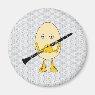 Íman Cabeça de Ovo Clarinetista