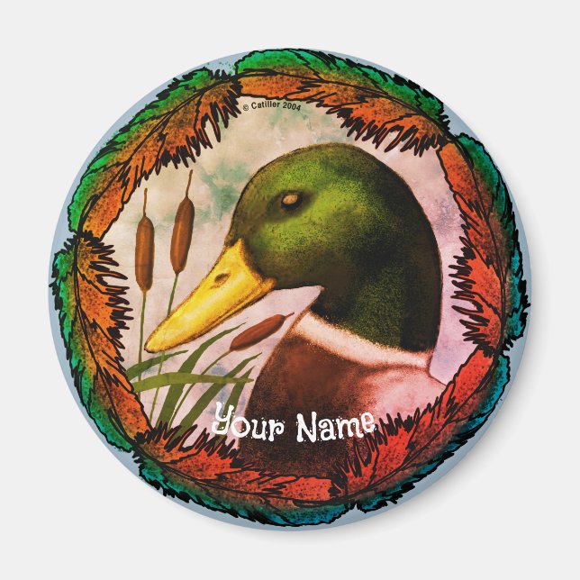 Íman Cabeça de Pato-real  (Frente)