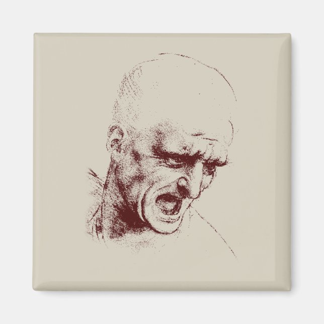 Íman cabeça de sujeira (Frente)