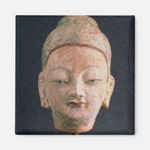 Íman Cabeça de uma estátua de Buddha, de Bezeklik