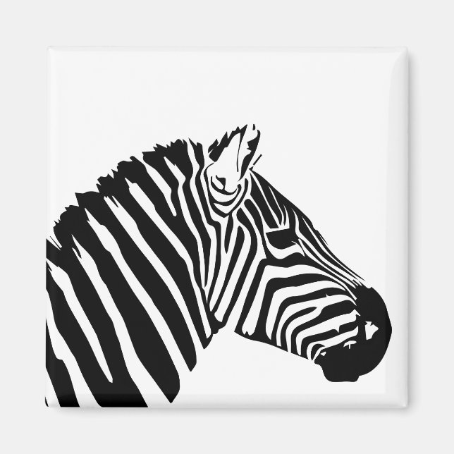 Íman Cabeça de zebra (Frente)