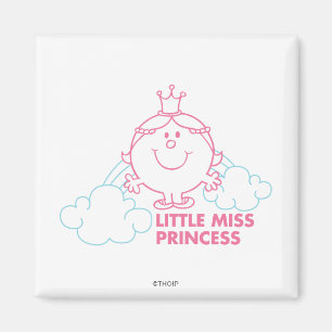 Íman Cabeça pequena da senhorita princesa   nas nuvens