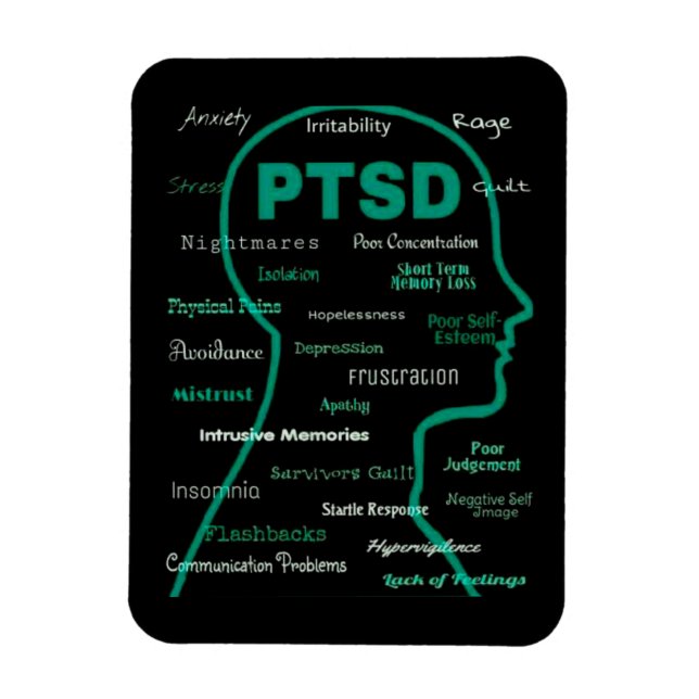 Íman Cabeça/Sintomas PTSD (Vertical)