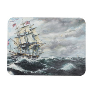 Íman Cabeças da constituição de USS para o HM fragat