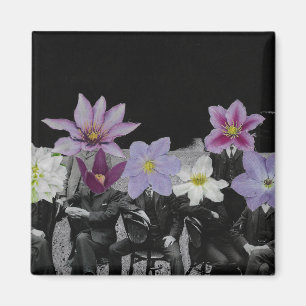 Íman Cabeças de flores no espaço - Magnet