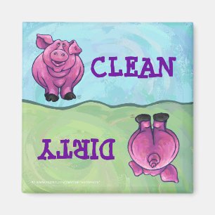 Íman Cabeças e Caudas, Magnetos Sujos Limpos