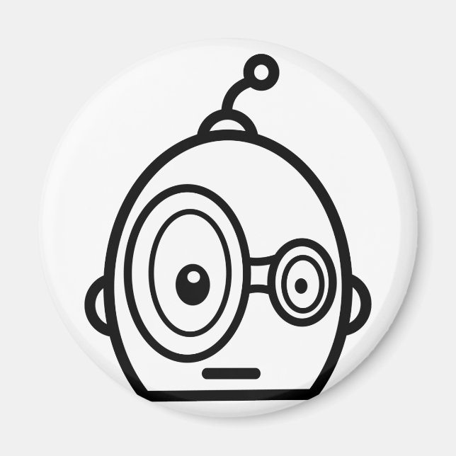 Íman Cabeças Robot (Frente)