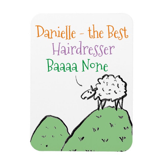 Íman Cabeleireiro (Vertical)