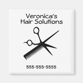 Íman Cabeleireiro Design Business Salão