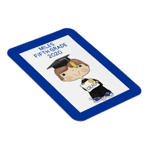 Íman Cabelo castanho-Formando