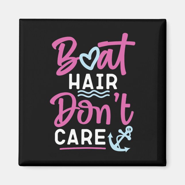 Íman Cabelo de barco à vela não se importa (Frente)