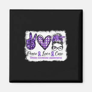 Íman Cabelo Desarrumado Paz Amor Cura Fita Roxa Opióide