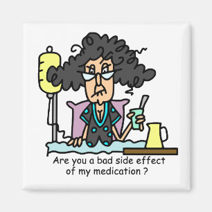 Íman Cabelo escuro do efeito secundário da