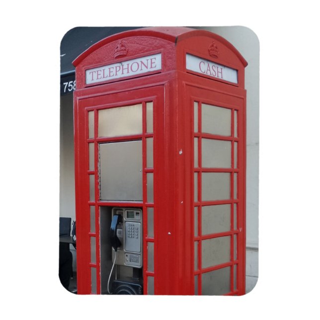 Íman Cabine telefônica 3"x4" (Vertical)