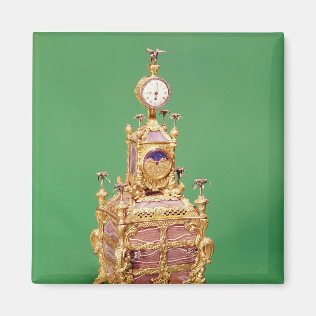 Íman Cabinet clock, c.1766 (Frente)