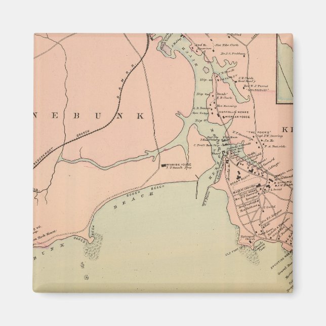 Íman Cabo Arundel, Kennebunkport, Maine (Frente)