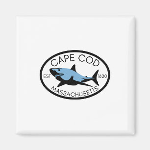 Íman Cabo Cod Machusetts Pesca Tubarão Peixe Praia Barc