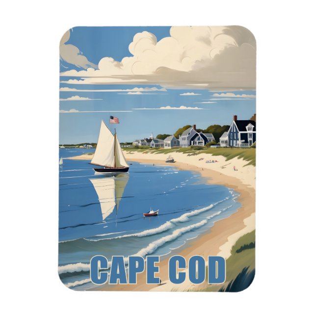Íman Cabo Cod Massachusetts (Vertical)