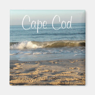 Íman Cabo Cod, Massachusetts Sunset Souvenir Magnet