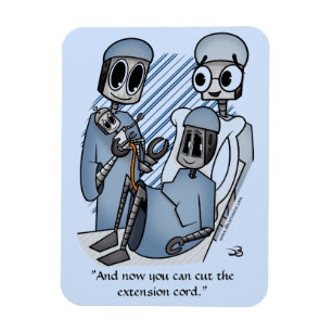 Íman Cabo de extensão azul