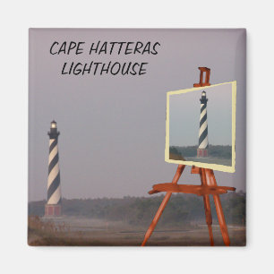 ÍMAN CABO HATTERAS LIGHTHOUSE-MAGNET