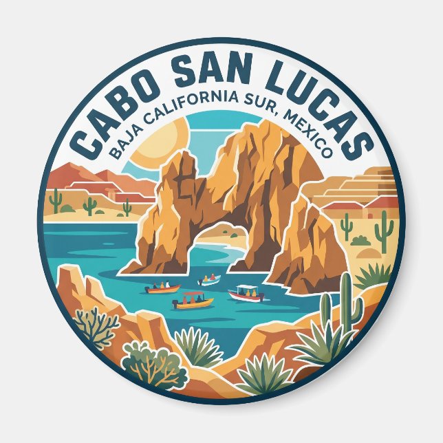 Íman Cabo San Lucas El Arco México (Frente)