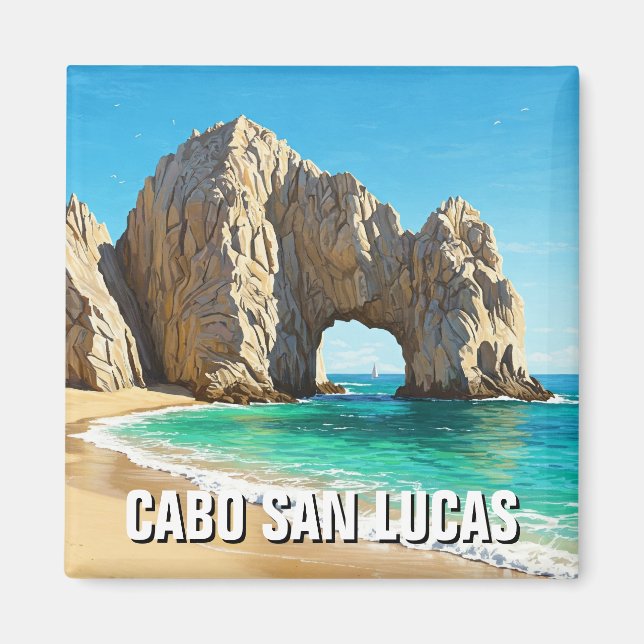 Íman Cabo San Lucas Mexico El Arco Viagem (Frente)