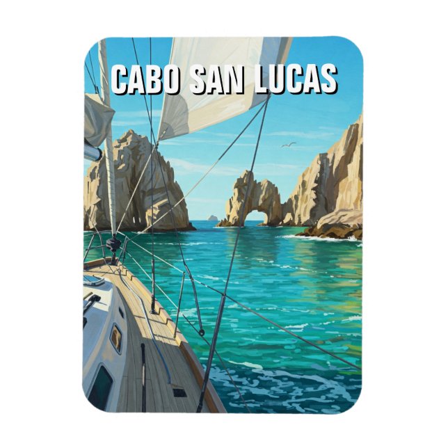 Íman Cabo San Lucas Mexico El Arco Viagem (Vertical)
