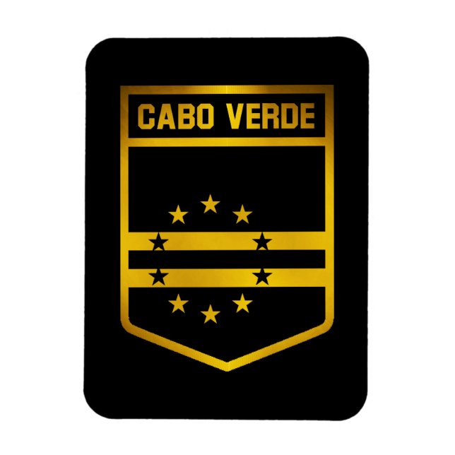 Íman Cabo Verde Emblem (Vertical)