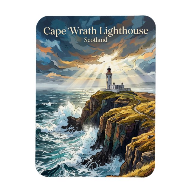 Íman Cabo Wrath Escócia (Vertical)