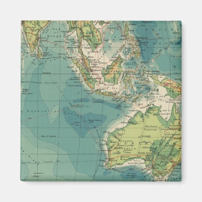 Íman Cabos do Oceano Índico, estações sem fio (Frente)